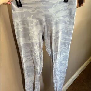 Gray Camouflage Leggings